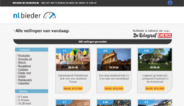 Screenshot NLbieder.nl
