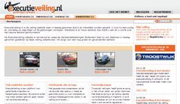 Screenshot ExecutieVeiling.nl