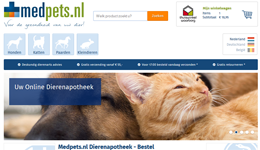 Screenshot Medpets.nl