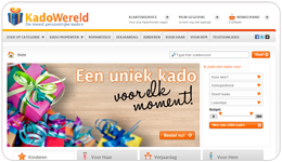 Screenshot KadoWereld.nl